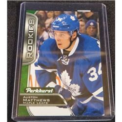 2016-17 Parkhurst #370 Auston Matthews RC