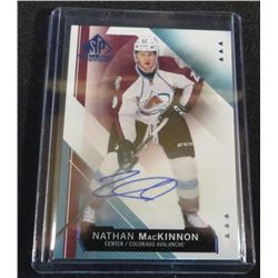 15-16 SP Game Used Auto Blue #53 Nathan MacKinnon