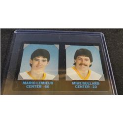 85-86 7-Eleven Credit Cards #15 Mario Lemieux &