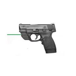 SMITH AND WESSON M& P45 SHIELD 45 ACP WITH CRIMSON TRACE GREEN LASERGUARD