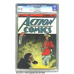 Action Comics #4 (DC, 1938) CGC VF 8.0 Cream to