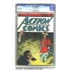 Image 1 : Action Comics #4 (DC, 1938) CGC VF 8.0 Cream to