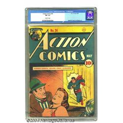 Action Comics #24 (DC, 1940) CGC VG- 3.5 Off-wh