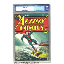 Action Comics #25 (DC, 1940) CGC VF/NM 9.0 Whit