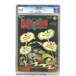 Batman #19 (DC, 1943) CGC VG+ 4.5 Off-white pag