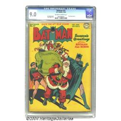 Batman #27 (DC, 1945) CGC VF/NM 9.0 Off-white t