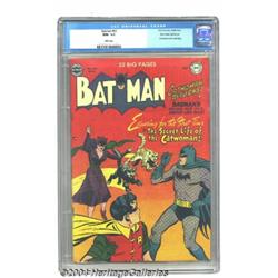 Batman #62 Palo Alto pedigree (DC, 1950) CGC NM