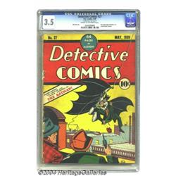 Detective Comics #27 (DC, 1939) CGC VG- 3.5 Cre