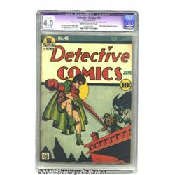 Detective Comics #40 (DC, 1940) CGC Apparent VG
