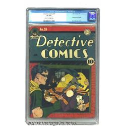 Detective Comics #59 (DC, 1942) CGC VG 4.0 Crea