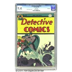 Detective Comics #97 Crowley pedigree (DC, 1945