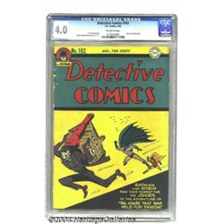 Detective Comics #102 (DC, 1945) CGC VG 4.0 Off