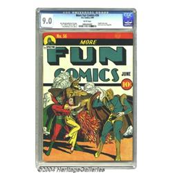 More Fun Comics #56 (DC, 1940) CGC VF/NM 9.0 Wh