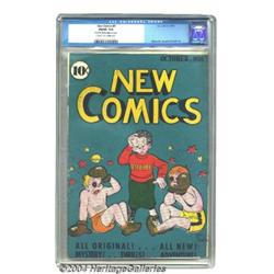 New Comics #9 (DC, 1936) CGC FN/VF 7.0 Cream to