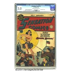 Sensation Comics #1 (DC, 1942) CGC GD/VG 3.0 Cr