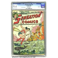 Sensation Comics #35 Double Cover (DC, 1944) CG