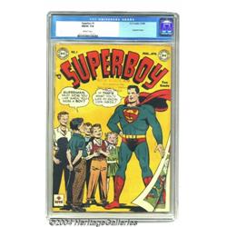 Superboy #1 (DC, 1949) CGC FN/VF 7.0 Off-white