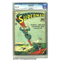 Superman #7 (DC, 1940) CGC FN+ 6.5 Cream to off