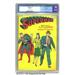 Superman #30 Crowley pedigree (DC, 1944) CGC NM