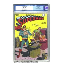 Superman #48 Toledo pedigree (DC, 1947) CGC NM