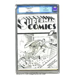 Superman Comics #nn Ashcan (DC, 1939) CGC VF/NM