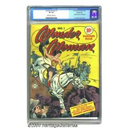 Wonder Woman #1 Crowley pedigree (DC, 1942) CGC