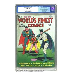 World's Finest Comics #3 (DC, 1941) CGC GD/VG 3