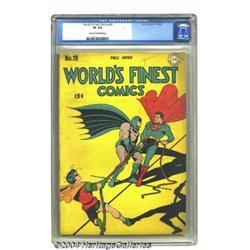 World's Finest Comics #19 (DC, 1945) CGC VF 8.0