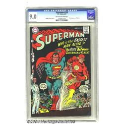 Superman #199 (DC, 1967) CGC VF/NM 9.0 Off-whit