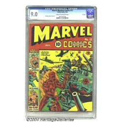 Marvel Mystery Comics #11 "D" Copy pedigree (Ti
