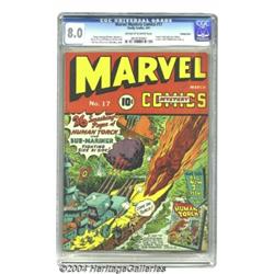 Marvel Mystery Comics #17 Pennsylvania pedigree