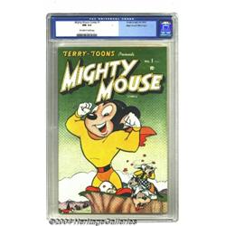 Mighty Mouse Comics #1 Mile High pedigree (Time