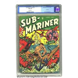 Sub-Mariner Comics #10 (Timely, 1943) CGC VF+ 8