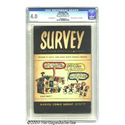 Survey #nn (Marvel, 1948) CGC VG 4.0 Off-white