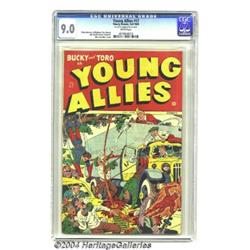 Young Allies Comics #17 (Timely, 1945) CGC VF/N