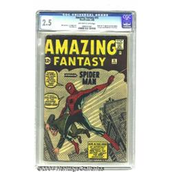 Amazing Fantasy #15 (Marvel, 1962) CGC GD+ 2.5