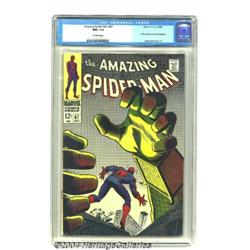 Amazing Spider-Man #67 (Marvel, 1968) CGC NM+ 9