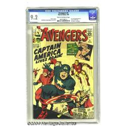The Avengers #4 (Marvel, 1964) CGC NM- 9.2 Crea