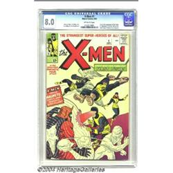 X-Men #1 (Marvel, 1963) CGC VF 8.0 Off-white pa