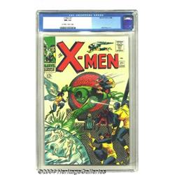 X-Men #21 (Marvel, 1966) CGC NM 9.4 Off-white t