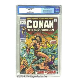 Conan the Barbarian #1 (Marvel, 1970) CGC NM+ 9