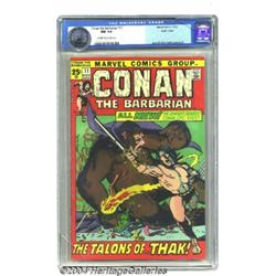Conan The Barbarian #11 Pacific Coast pedigree