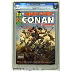 Savage Sword of Conan #1 (Marvel, 1974) CGC NM-