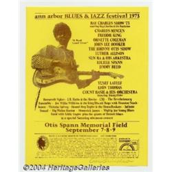 Blues and Jazz - Music Memorabilia Handbill Gro