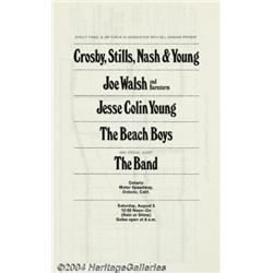Music Memorabilia Handbill Group (1968-74). Thr