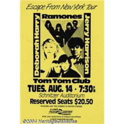 Music Memorabilia Handbill Group (1974-79). Her