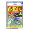 Image 1 : Artistic Comics #nn (Golden Gate, 1973) CGC NM+