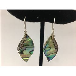 Abalone Sterling Silver Earring