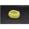 Image 1 : Carved Olive Jade Wavy Bracelets
