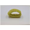 Image 2 : Carved Olive Jade Wavy Bracelets